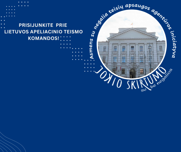 Konkursas į karjeros valstybės tatnautojo – Teismo administracijos sekretoriaus – pareigas